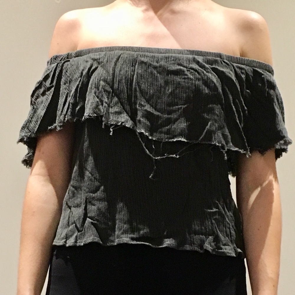 Urban outfitters off shoulder tank